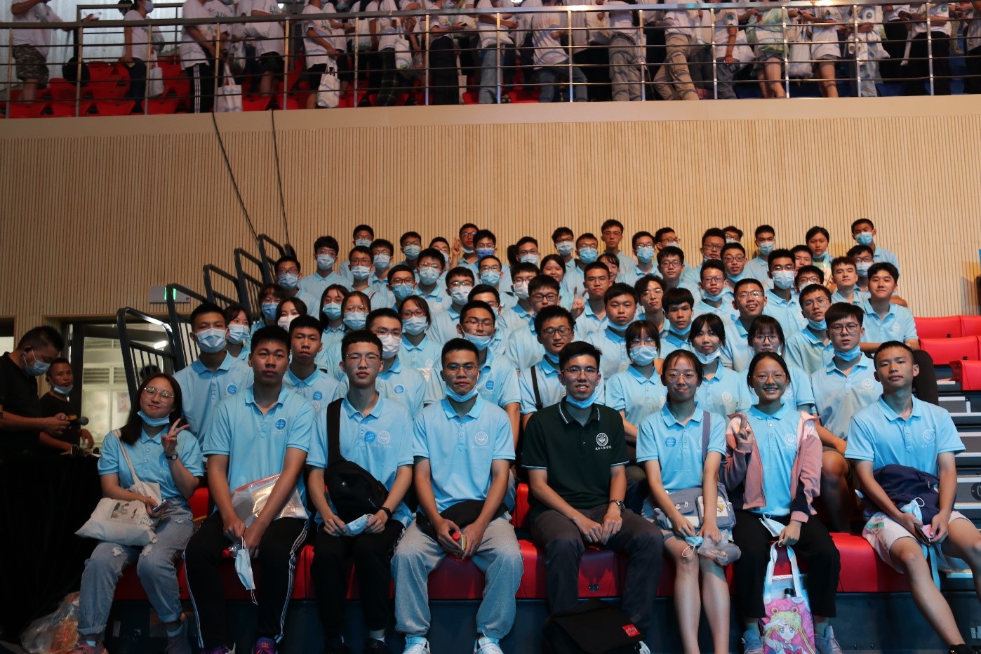 金年会jinnianhuicom2020级本科生参加校开学典礼合照